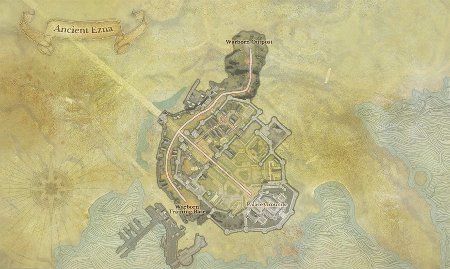 Ancient Ezna map