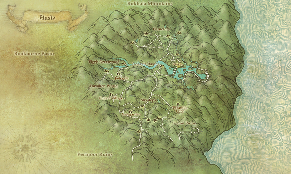 Hasla map