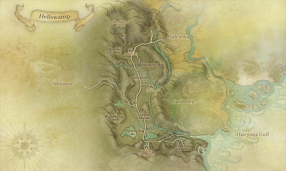 Hellswamp map