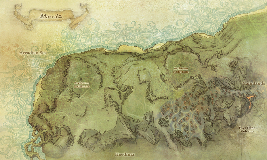 Marcala map