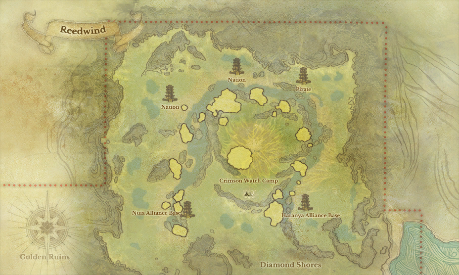 Reedwind map
