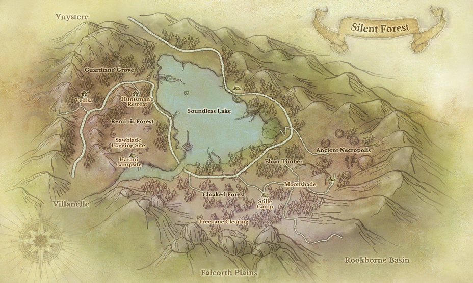 Silent Forest map