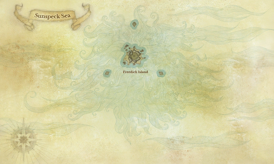 Sunspeck Sea map